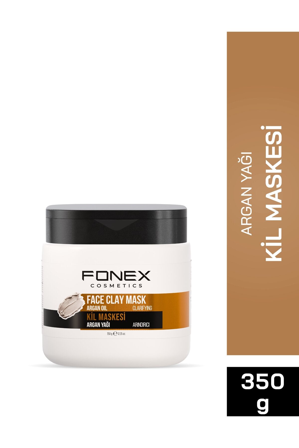 FONEX BARBER FACE CLAY MASK ARGAN OIL 350 GR