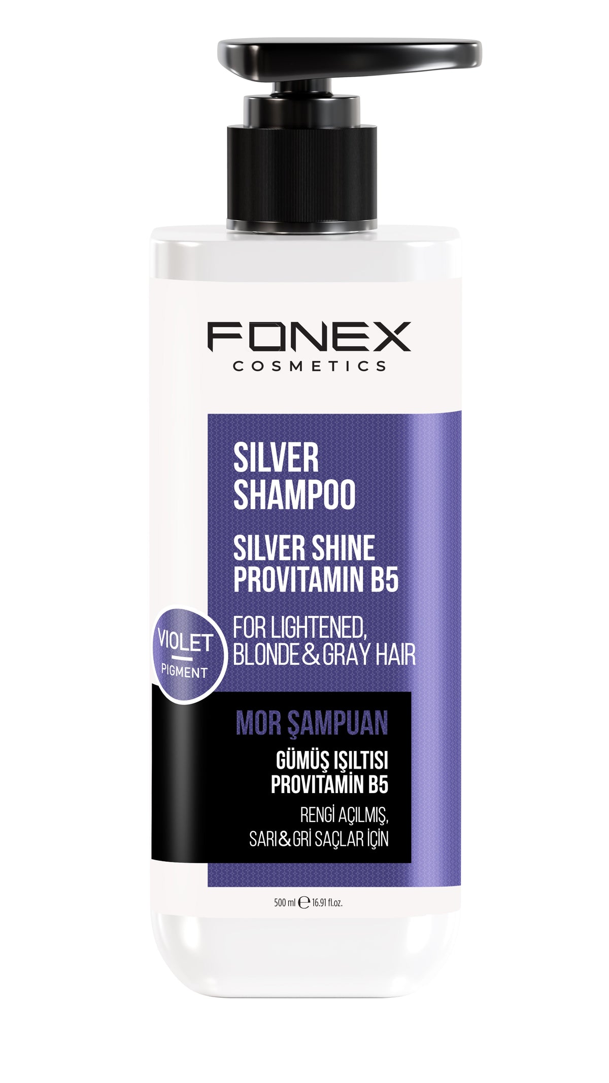 FONEX SHAMPOO SILVER 500 ML