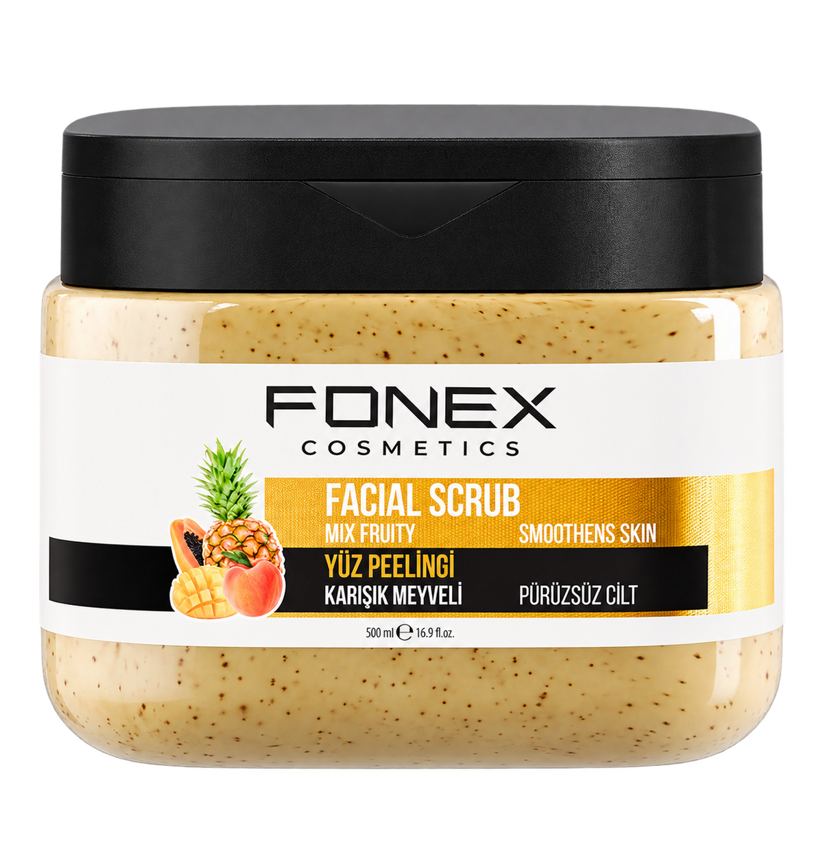 FONEX FACIAL SCRUB MIX FRUITY 500 ML