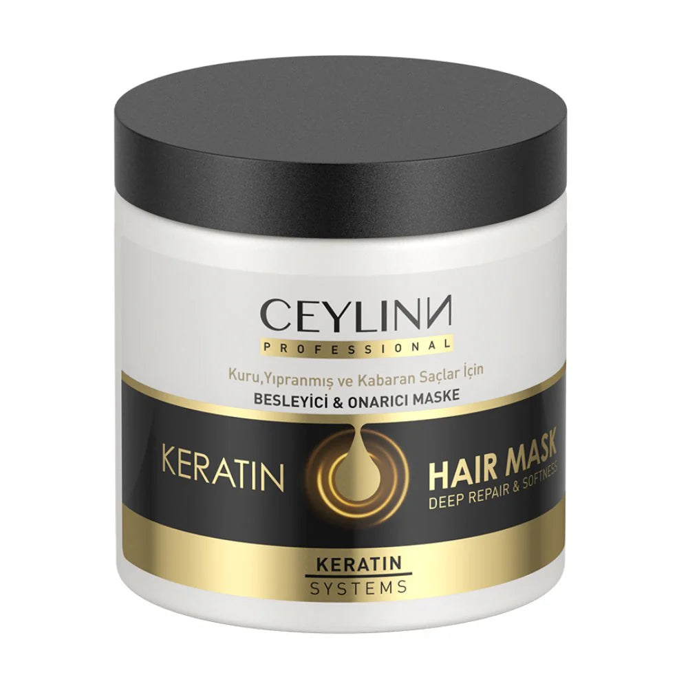CEYLINN KERATIN SMOOTH HAIR MASK 500 ML