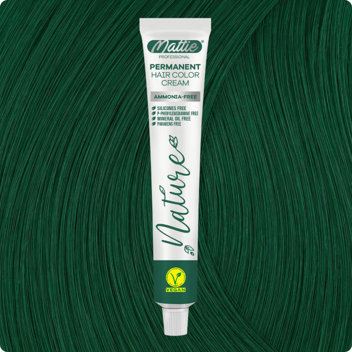 MATTIE HAIR COLOR - NATURE 0.13 EMERALD GREEN 60ML