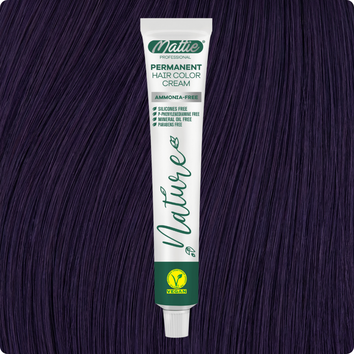 MATTIE HAIR COLOR - NATURE 0.22 MIDNIGHT VIOLET 60ML