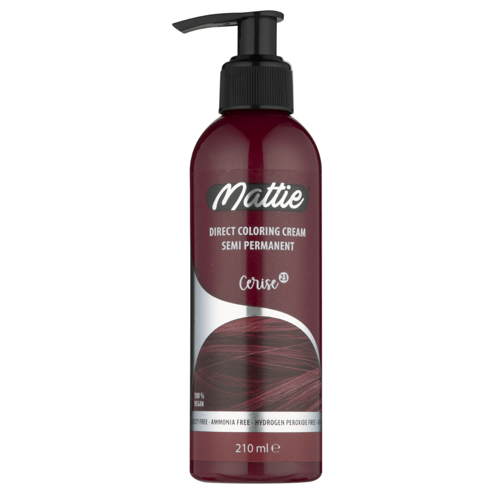 Mattie Cerise - Direct Vegan Coloring Cream Semi-Permanent 210ml