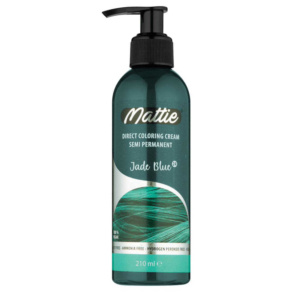 Mattie Jade Blue - Direct Vegan Coloring Cream Semi-Permanent 210ml
