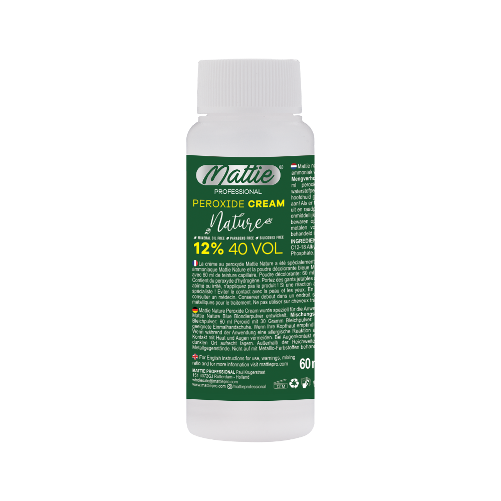 MATTIE CREAM DEVELOPER - NATURE 12% (40 VOL) 60ML