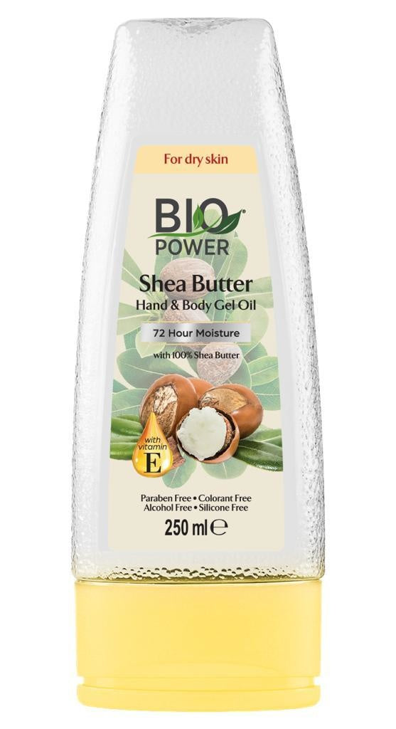 Biopower Vaseline Gelöl Sheabutter 250 Ml