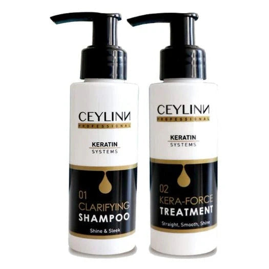 CEYLINN KERATIN SYSTEMS KERA FORCE HAIR TREATMENT SET 1000 ML X 2