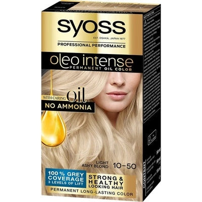 Syoss Oleo Haarverf 10-50 Licht Asblond