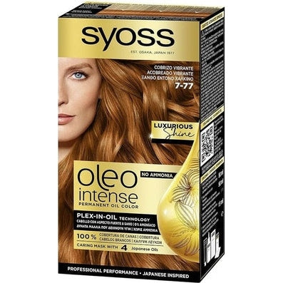 Syoss Oleo Haarverf 7-77 Koperachtig Vibrant