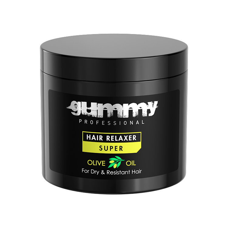 GUMMY HAIR RELAXER SUPER WITH OLIVE OIL 550 ML