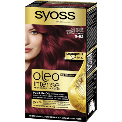 Syoss Oleo Haarverf 5-92 Intens Rood