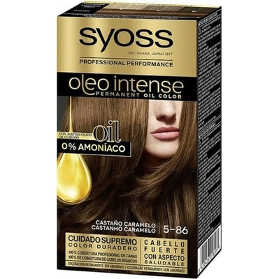 Syoss Oleo Haarverf 5-86 Caramel Kastanjebruin