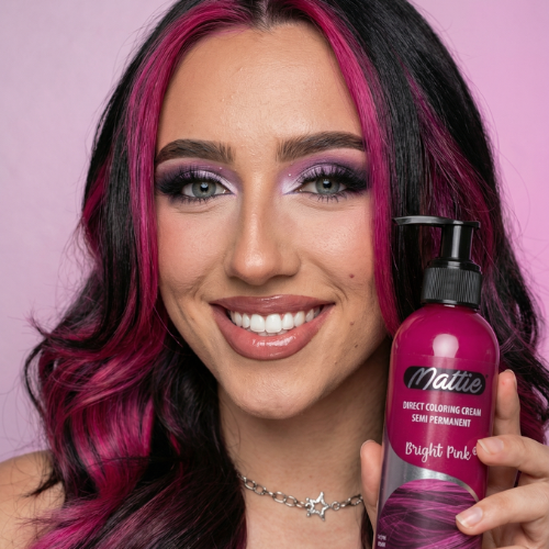 MATTIE SEMI PERMANENT - BRIGHT PINK 210ML