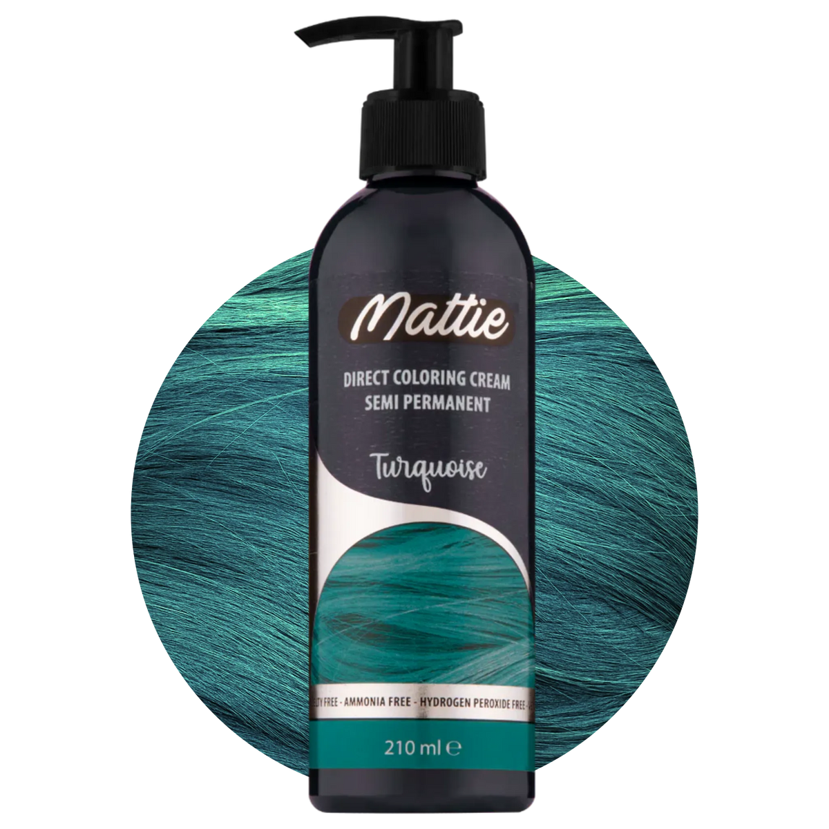 MATTIE SEMI PERMANENT - TURQUOISE 210ML