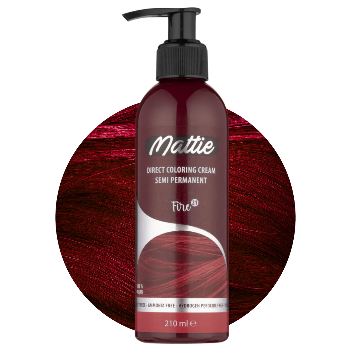 MATTIE SEMI PERMANENT - FIRE 210ML