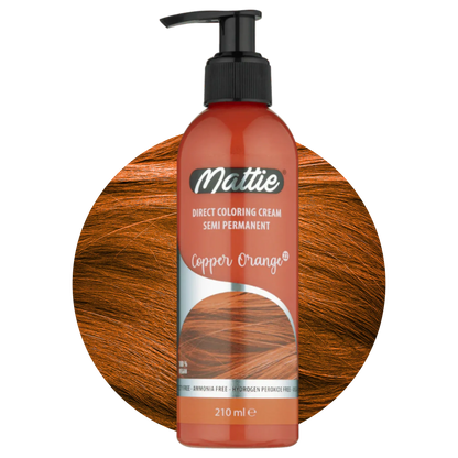 MATTIE SEMI PERMANENT - COPPER ORANGE 210ML