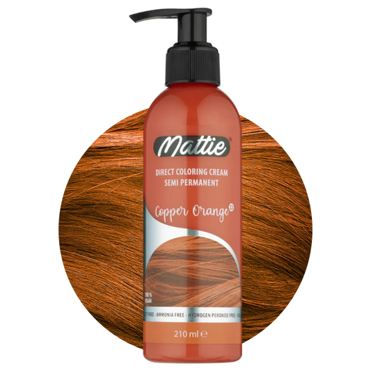 MATTIE SEMI PERMANENT - COPPER ORANGE 210ML