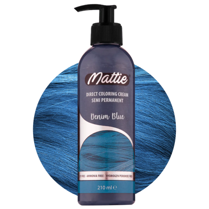 MATTIE SEMI PERMANENT - DENIM BLUE 210ML