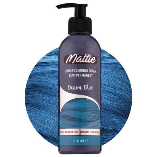 MATTIE SEMI PERMANENT - DENIM BLUE 210ML