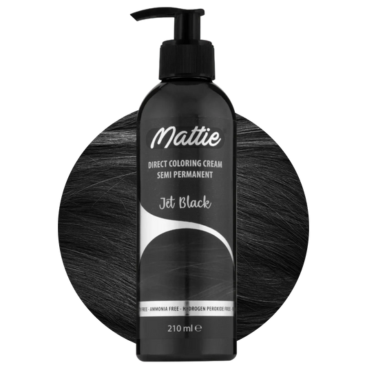 MATTIE SEMI PERMANENT - JET BLACK 210ML