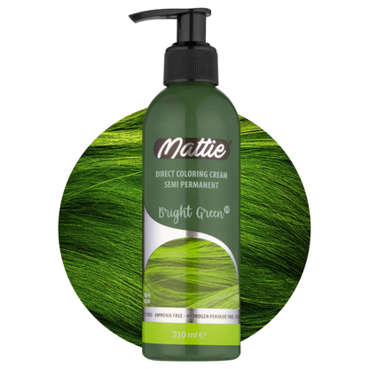 MATTIE SEMI PERMANENT - BRIGHT GREEN 210ML