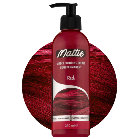 MATTIE SEMI PERMANENT - RED 210ML