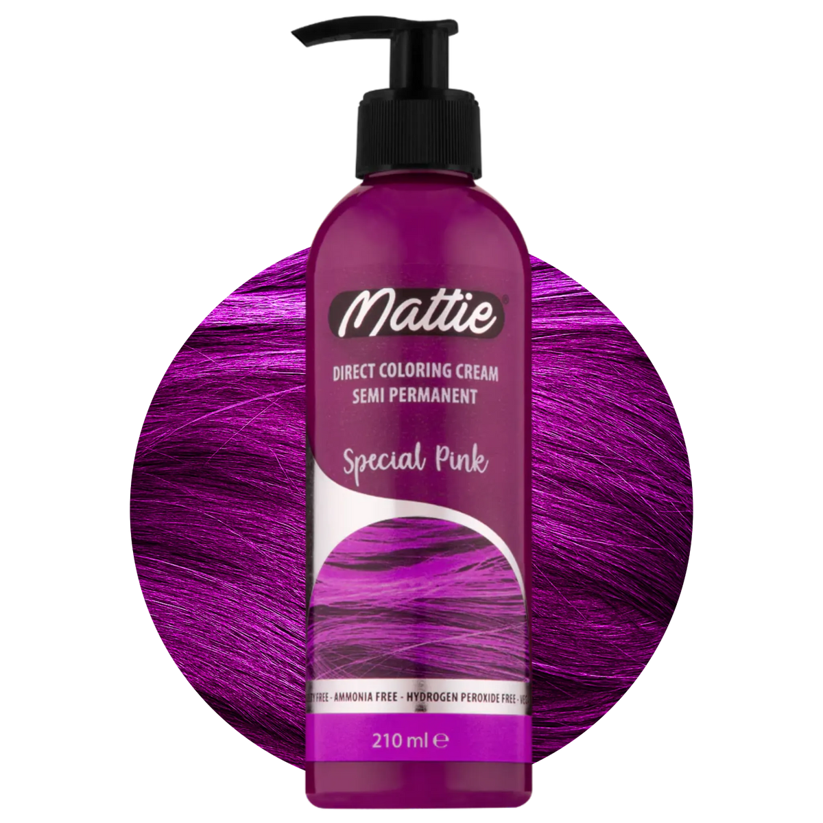 MATTIE SEMI PERMANENT - SPECIAL PINK 210ML
