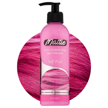 MATTIE SEMI PERMANENT - SOFT PINK 210ML