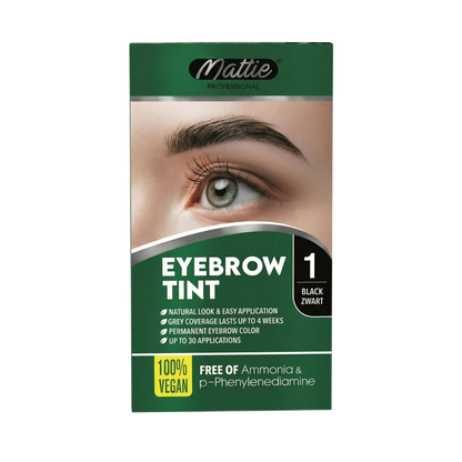 MATTIE BROW TINT KIT - 1.0 BLACK