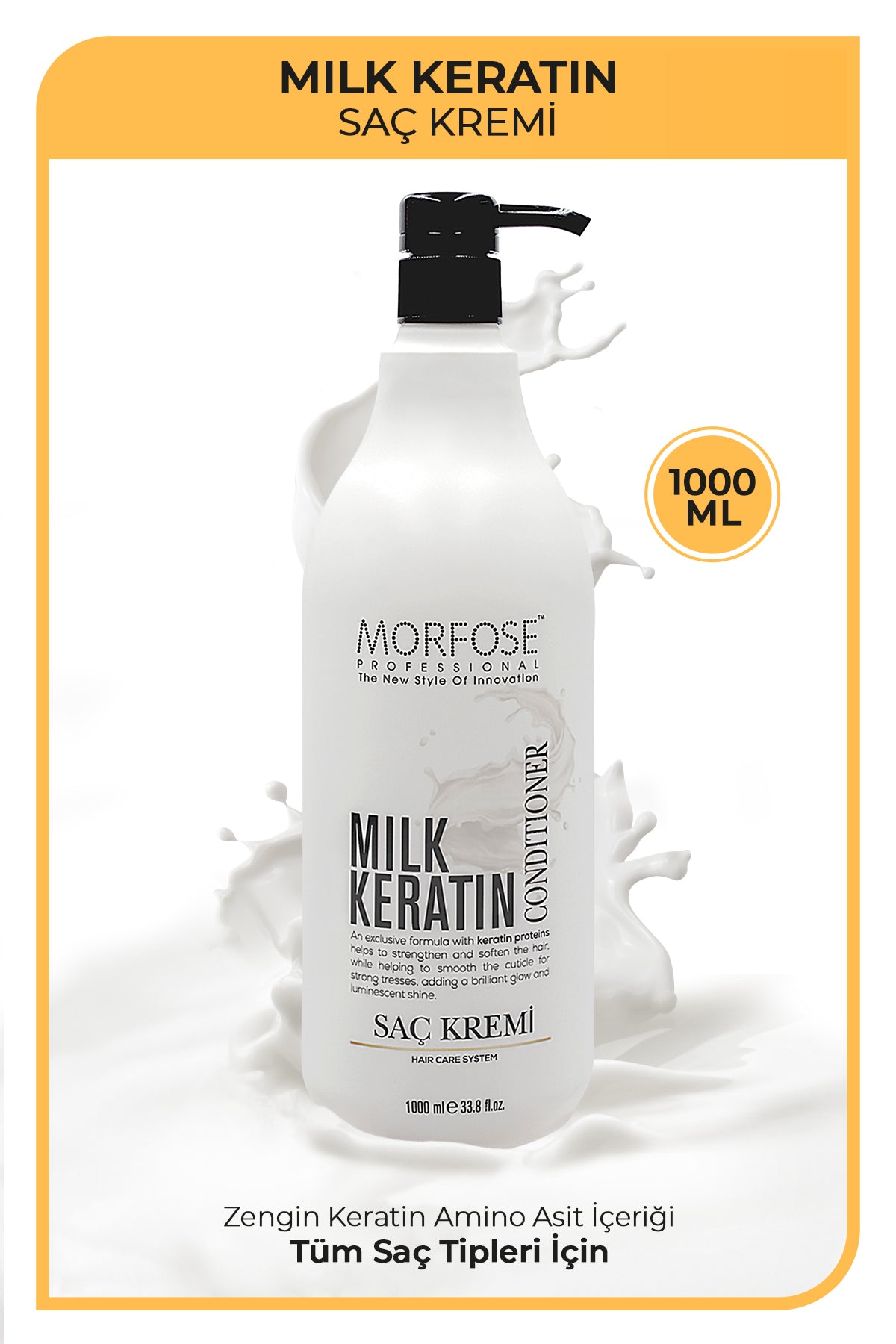 Morfose Milk Keratin Conditioner 1000 ml
