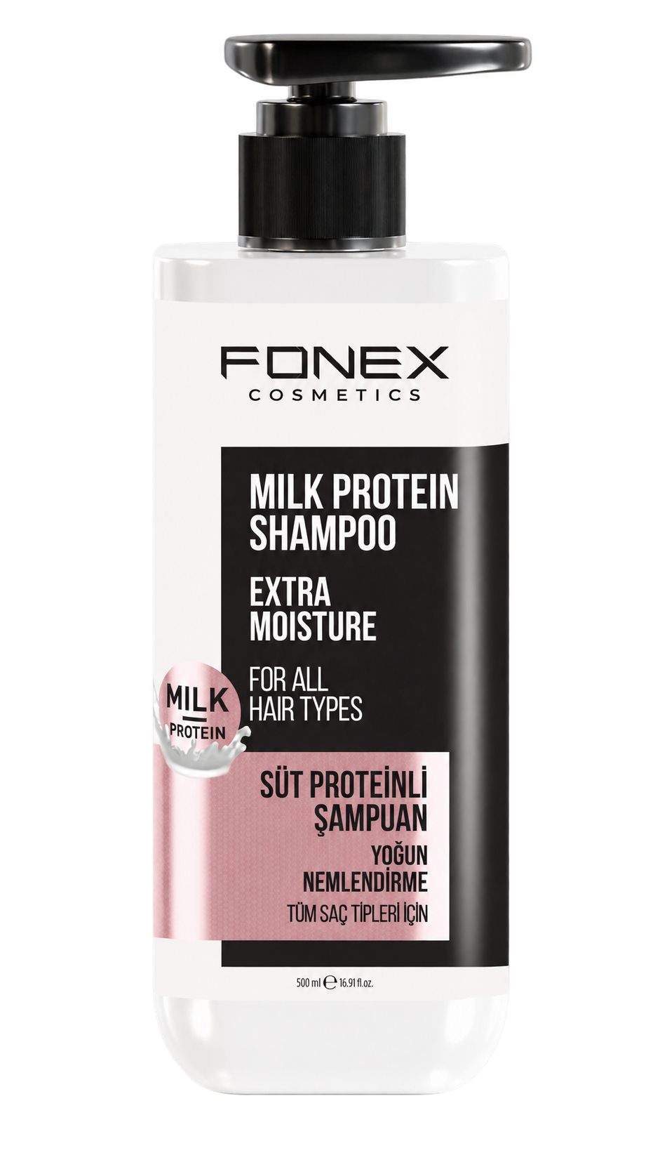 FONEX SHAMPOO MILK PROTEIN 500 ML