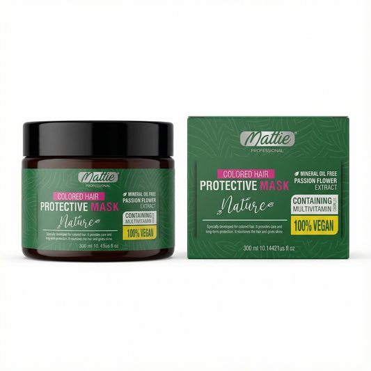 MATTIE HAIR MASK - NATURE COLORED HAIR PROTECTIVE 300ML