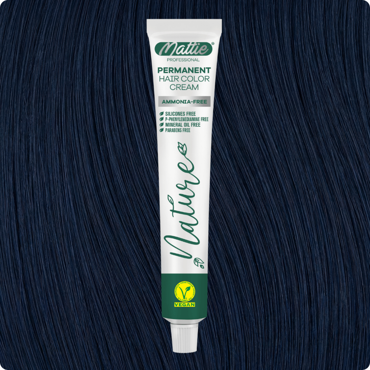 MATTIE HAIR COLOR - NATURE 0.11 MIDNIGHT BLUE 60ML