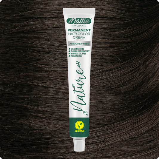 MATTIE HAIR COLOR - NATURE 6.11 EXTRA DARK ASH BLONDE 60ML