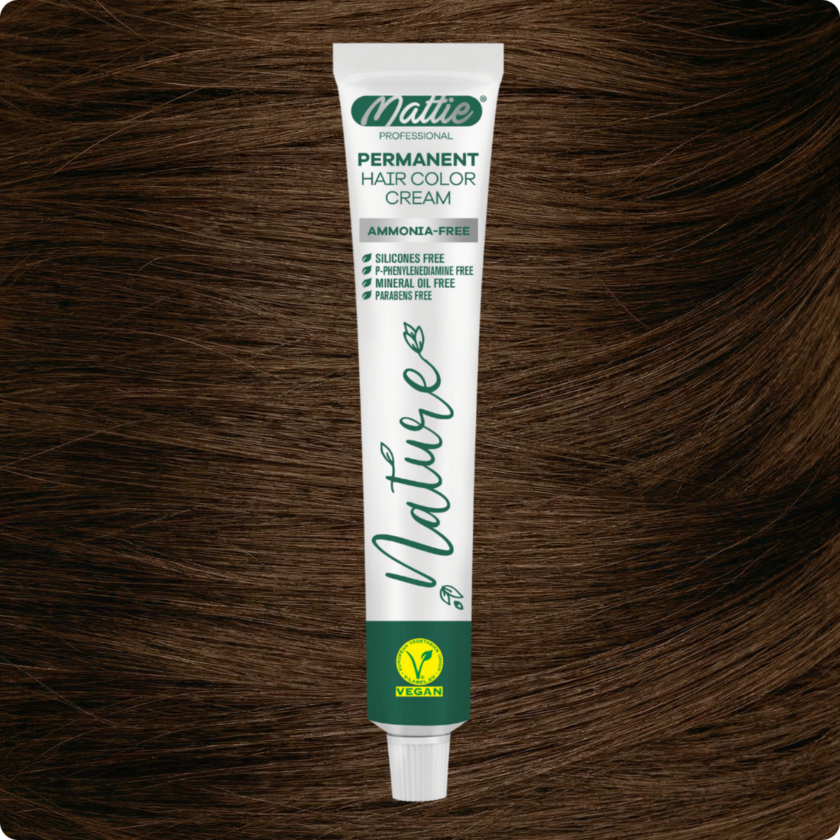MATTIE HAIR COLOR - NATURE 7.73 BLONDE GOLDEN BROWN 60ML
