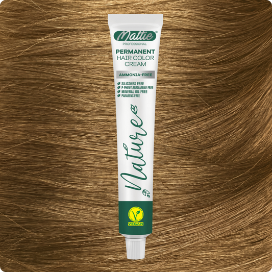 MATTIE HAIR COLOR - NATURE 8.0 INTENSE LIGHT BLONDE 60ML