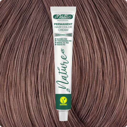 MATTIE HAIR COLOR - NATURE 8.16 LIGHT ASH ROSE BLONDE 60ML