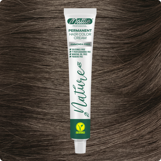MATTIE HAIR COLOR - NATURE 8.1 LIGHT ASH BLONDE 60ML