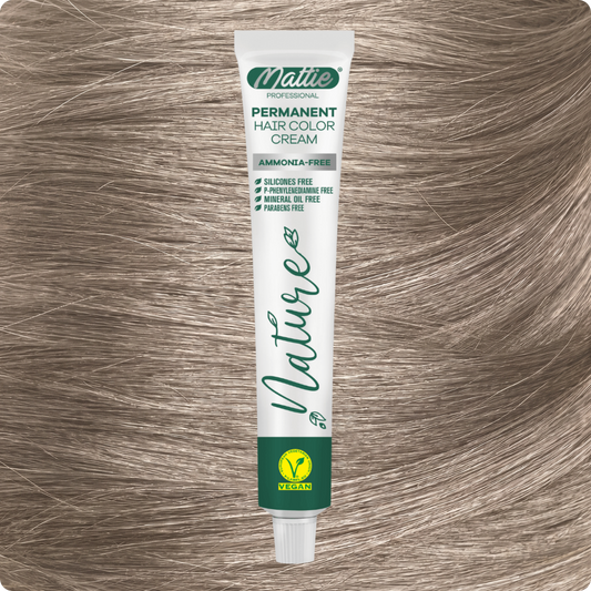 MATTIE HAIR COLOR - NATURE 9.1 VERY LIGHT ASH BLONDE 60ML