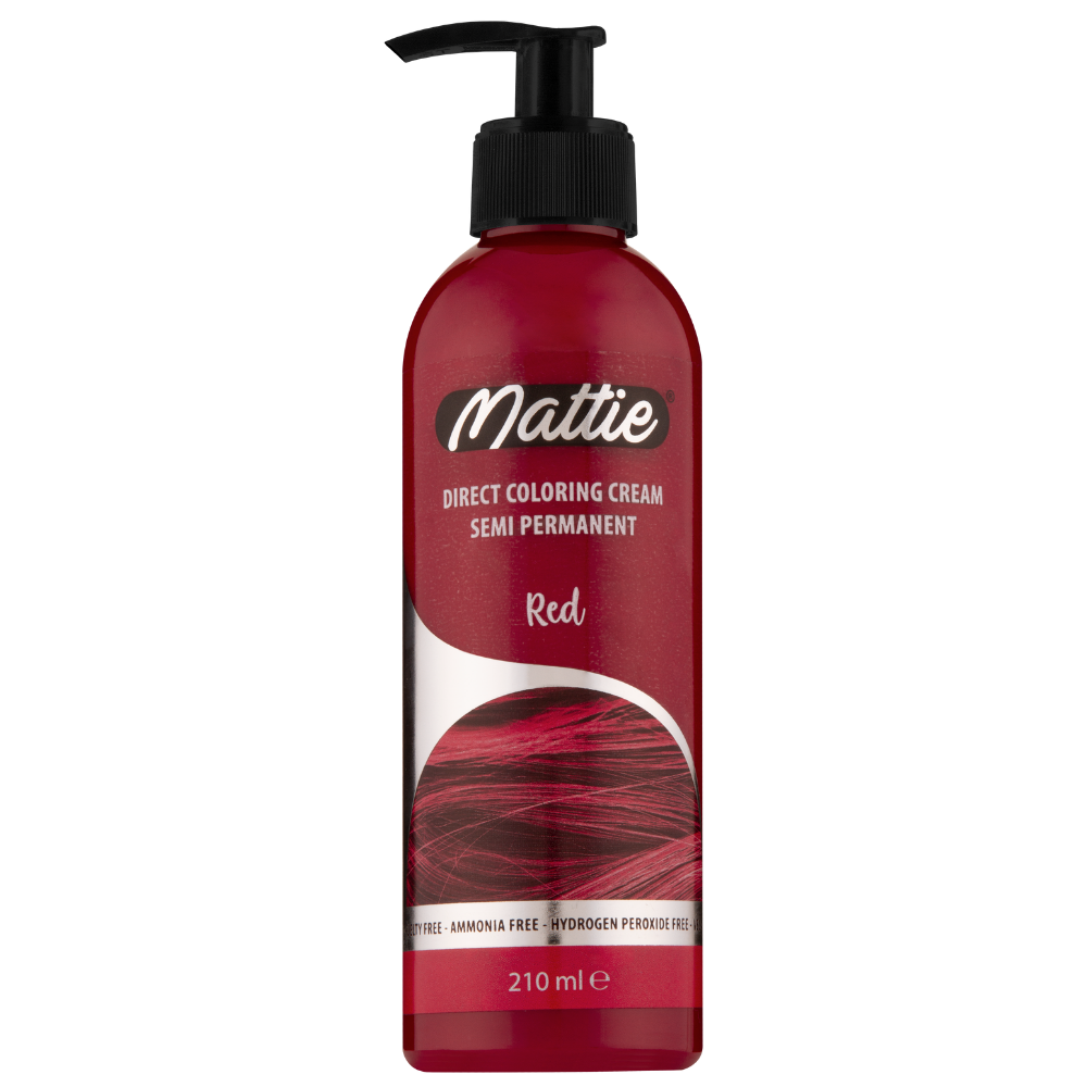 MATTIE SEMI PERMANENT - RED 210ML