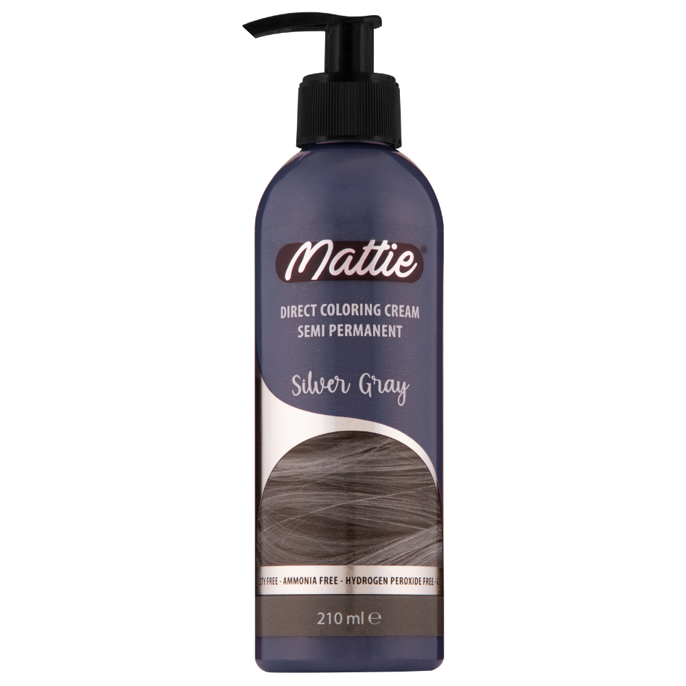 MATTIE SEMI PERMANENT - SILVER GRAY 210ML