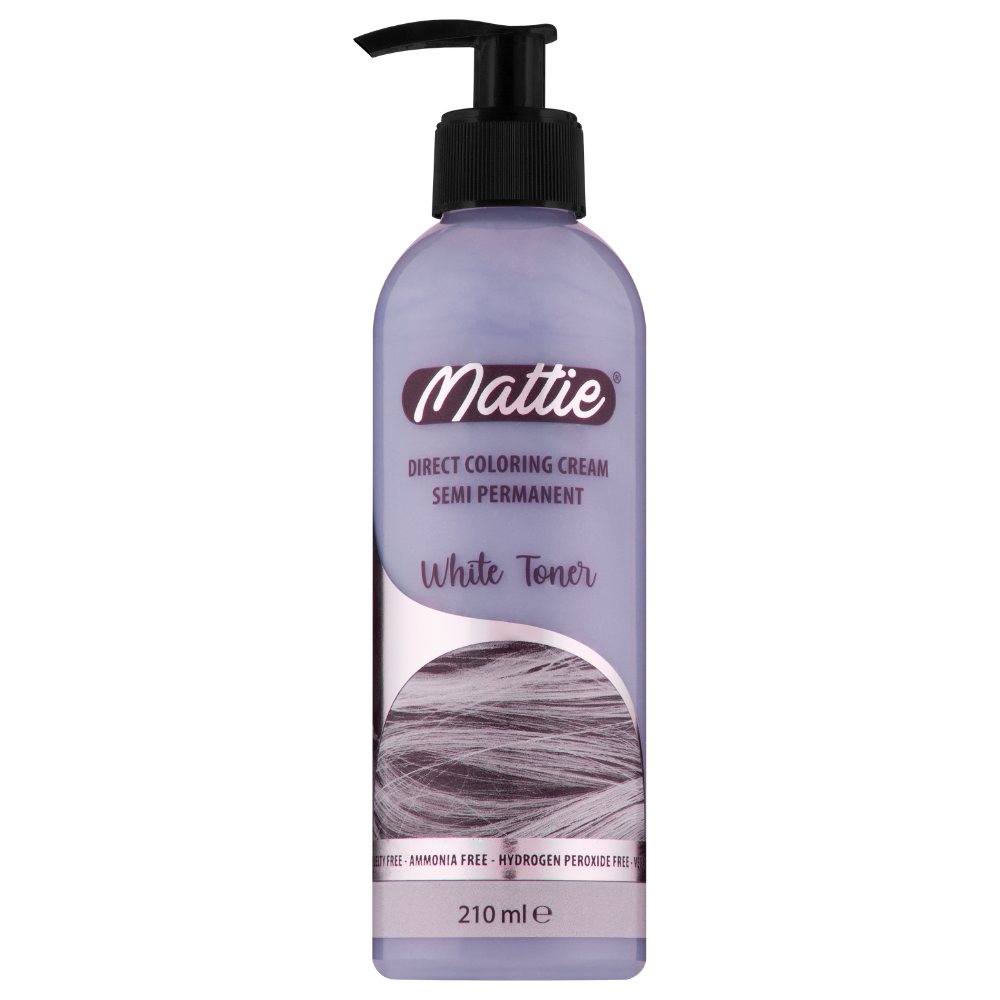 MATTIE SEMI PERMANENT - WHITE TONER 210ML