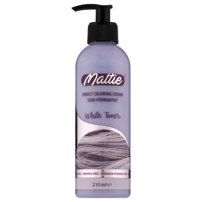MATTIE SEMI PERMANENT - WHITE TONER 210ML