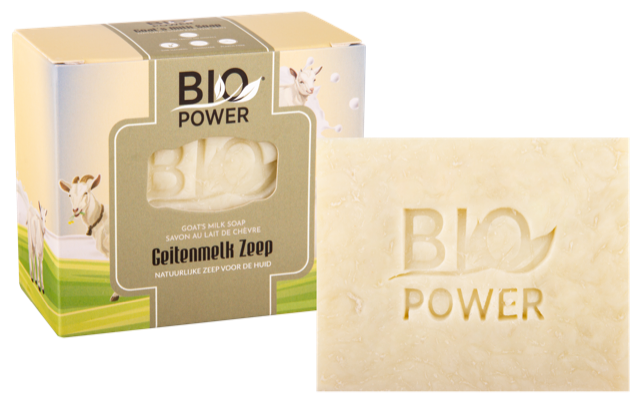 Biopower Geitenmelk Zeep 125 G – Topmetics B.V.