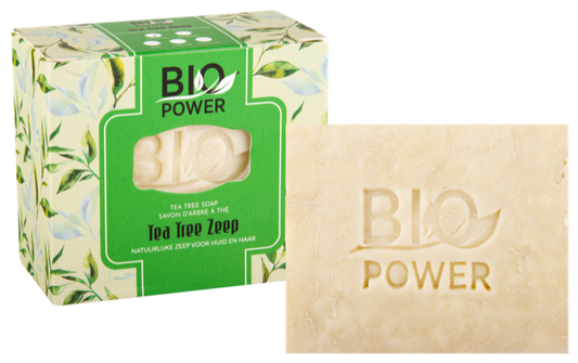 Biopower Tea Tree Zeep 125 G
