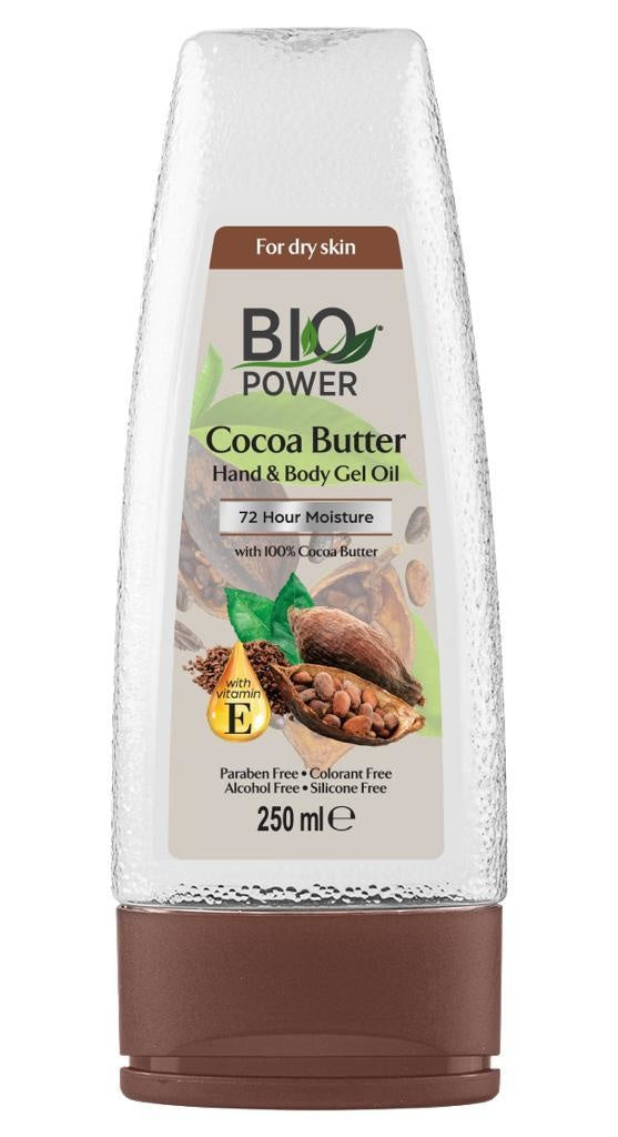 Biopower Vaseline Gel-öl Kakaobutter 250 Ml