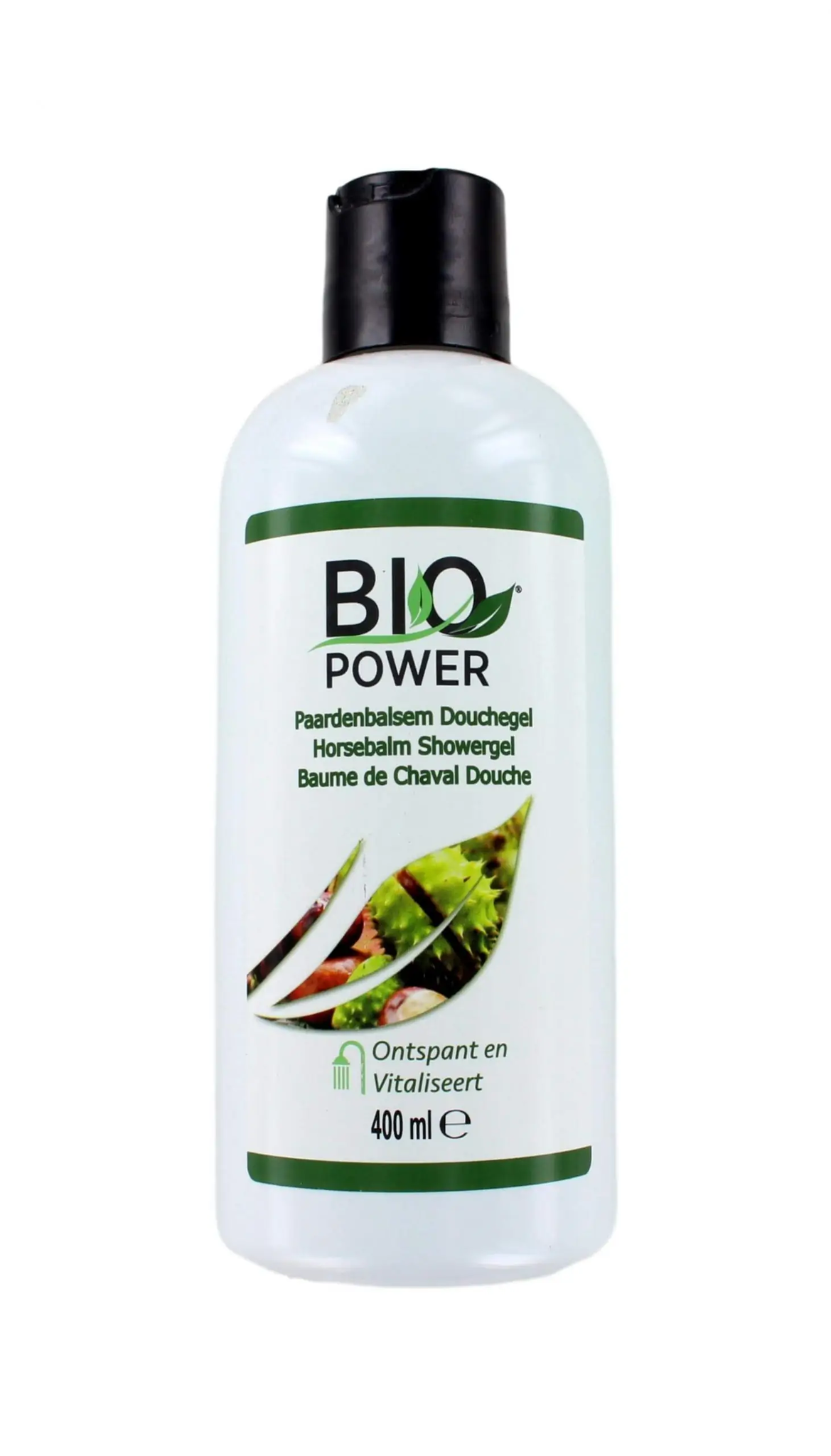 Biopower Paardenbalsem Douchegel 400ml – Topmetics B.V.