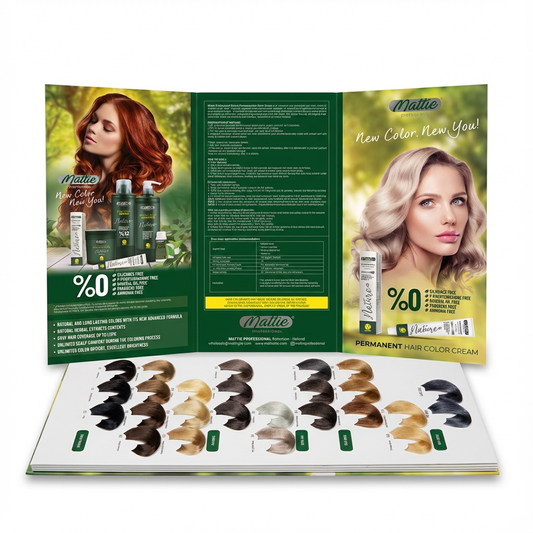 MATTIE COLOR CHART - PERMANENT 1ST