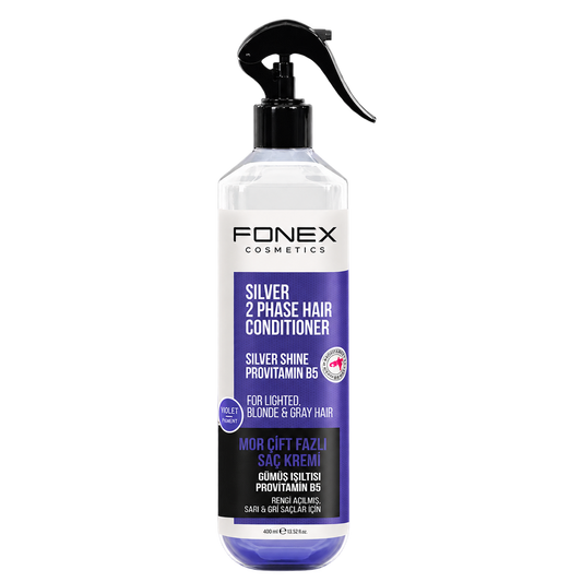 FONEX TWO PHASE HAIR CONDITIONER SILVER 400 ML