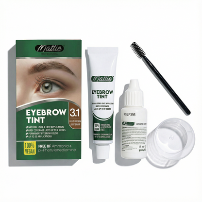 MATTIE BROW TINT KIT - 3.1 LIGHT BROWN